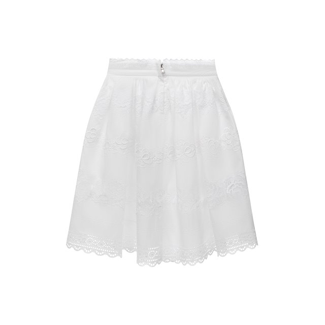 Хлопковая юбка Dolce & Gabbana L54I17/FU5GK/2-6 Фото 2