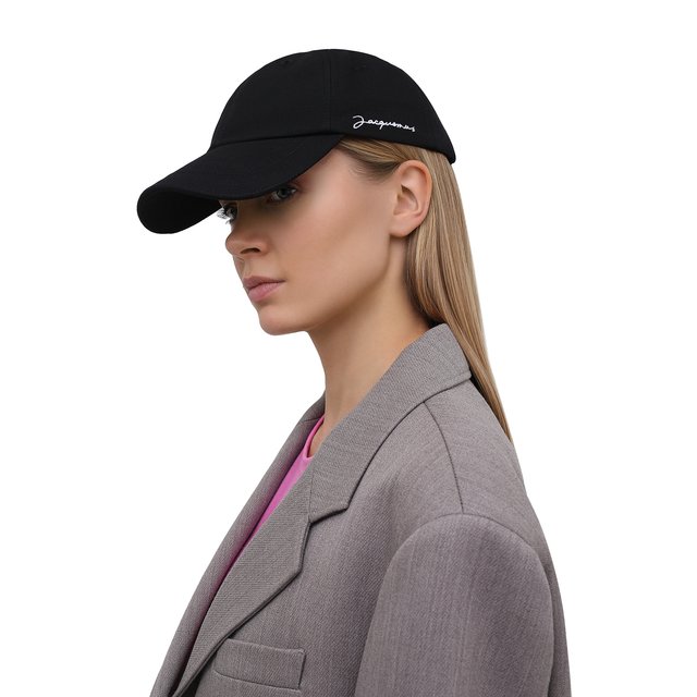 фото Хлопковая бейсболка jacquemus