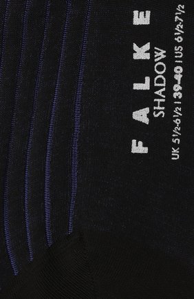Мужские хлопковые носки shadow FALKE фиолетового цвета, арт. 14648. | Фото 2 (Материал внешний: Хлопок; Кросс-КТ: бельё)