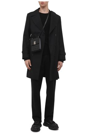 Мужские текстильные кроссовки tread slick ALEXANDER MCQUEEN черного цвета по цене 74150 руб., арт. 682414/W4MVI | Фото 2 Мужские текстильные кроссовки tread slick ALEXANDER MCQUEEN черного цвета, арт. 682414/W4MVI | Фото 2 (Материал внешний: Текстиль; Материал внутренний: Натуральная кожа; Подошва: Массивная; Материал утеплителя: Без утеплителя; Стили: Классический; Длина стельки: 26,0, 26,6, 27,3, 27,6, 28,0, 28,3, 28,7, 29,0, 29,3, 29,6, 30,0, 30,7)