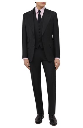 Мужская хлопковая сорочка DOLCE & GABBANA светло-розового цвета по цене 36300 руб., арт. G5IX8T/FU5TI | Фото 2 Мужская хлопковая сорочка DOLCE & GABBANA светло-розового цвета, арт. G5IX8T/FU5TI | Фото 2 (Рукава: Длинные; Длина (для топов): Стандартные; Материал внешний: Хлопок; Принт: Однотонные; Случай: Формальный; Рубашки М: Regular Fit; Манжеты: Под запонки; Воротник: Кент; Стили: Классический)