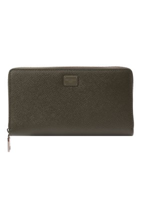 Мужской кожаное портмоне dauphine DOLCE & GABBANA хаки цвета по цене 54650 руб., арт. BP1672/AZ602 | Фото 1 Мужской кожаное портмоне dauphine DOLCE & GABBANA хаки цвета, арт. BP1672/AZ602 | Фото 1 (Материал: Натуральная кожа)