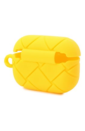 Чехол для airpods pro BOTTEGA VENETA желтого цвета по цене 15400 руб., арт. 691715/V0EY0 | Фото 2 Чехол для airpods pro BOTTEGA VENETA желтого цвета, арт. 691715/V0EY0 | Фото 2 (Материал: Пластик)