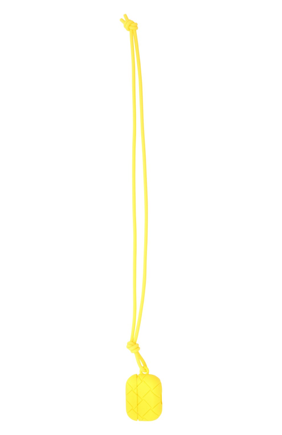 Чехол для airpods pro BOTTEGA VENETA желтого цвета, арт. 691715/V0EY0 | Фото 4 (Материал: Пластик)