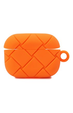 Чехол для airpods pro BOTTEGA VENETA оранжевого цвета, арт. 691715/V0EY0 | Фото 1 (Материал: Пластик)