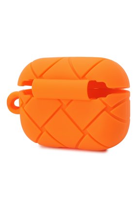 Чехол для airpods pro BOTTEGA VENETA оранжевого цвета, арт. 691715/V0EY0 | Фото 2 (Материал: Пластик)
