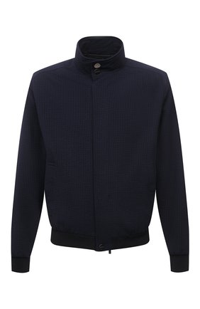Мужской бомбер GIORGIO ARMANI темно-синего цвета по цене 228500 руб., арт. 2SG0B07B/J004B | Фото 1 Мужской бомбер GIORGIO ARMANI темно-синего цвета, арт. 2SG0B07B/J004B | Фото 1 (Материал внешний: Синтетический материал, Хлопок; Материал подклада: Купро; Рукава: Длинные; Длина (верхняя одежда): Короткие; Принт: Без принта; Стили: Кэжуэл; Кросс-КТ: Куртка; Региональные ограничения белый список (Axapta Mercury): RU)
