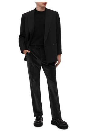 Мужская хлопковая футболка ERMENEGILDO ZEGNA черного цвета по цене 43950 руб., арт. UZ390/706 | Фото 2 Мужская хлопковая футболка ERMENEGILDO ZEGNA черного цвета, арт. UZ390/706 | Фото 2 (Рукава: Короткие; Материал внешний: Хлопок; Длина (для топов): Стандартные; Принт: Без принта; Стили: Кэжуэл)