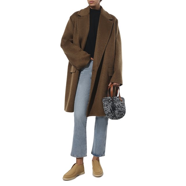 фото Замшевые ботинки open walk loro piana