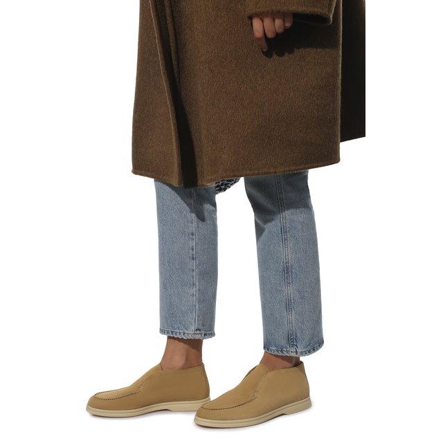 фото Замшевые ботинки open walk loro piana