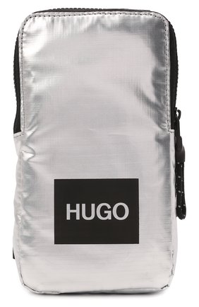 Чехол для iphone HUGO серебряного цвета, арт. 50466870 | Фото 1 (Материал: Текстиль)