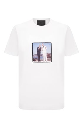 Мужская хлопковая футболка LIMITATO белого цвета по цене 18650 руб., арт. TICKET/T-SHIRT | Фото 1 Мужская хлопковая футболка LIMITATO белого цвета, арт. TICKET/T-SHIRT | Фото 1 (Длина (для топов): Стандартные; Материал внешний: Хлопок; Рукава: Короткие; Принт: С принтом; Стили: Гранж)