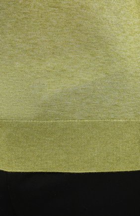 Мужской водолазка из шелка и кашемира DOLCE & GABBANA светло-зеленого цвета, арт. GXH82T/JCMT3 | Фото 5 (Материал внешний: Шерсть, Шелк, Кашемир; Рукава: Длинные; Принт: Без принта; Длина (для топов): Стандартные; Мужское Кросс-КТ: Водолазка-одежда; Стили: Кэжуэл)