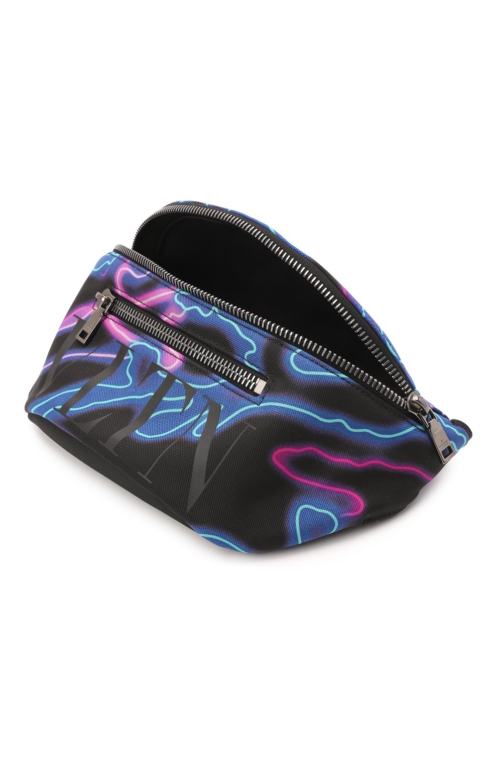 Мужская текстильная поясная сумка neon camou VALENTINO разноцветного цвета, арт. XY2B0982/LTG | Фото 5 (Случай: Повседневный; Размер: medium; Материал: Текстиль)