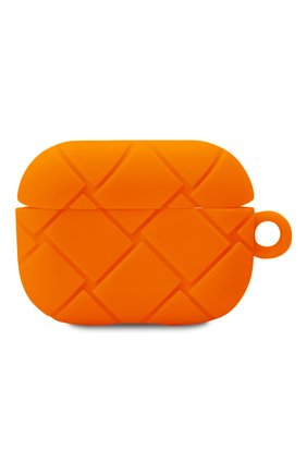 Чехол для airpods pro BOTTEGA VENETA оранжевого цвета, арт. 691715/V0EY0 | Фото 1 (Материал: Пластик)