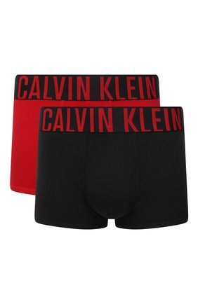 Мужские комплект из двух боксеров CALVIN KLEIN разноцветного цвета, арт. NB2602A | Фото 1 (Материал внешний: Хлопок; Кросс-КТ: бельё; Мужское Кросс-КТ: Трусы)