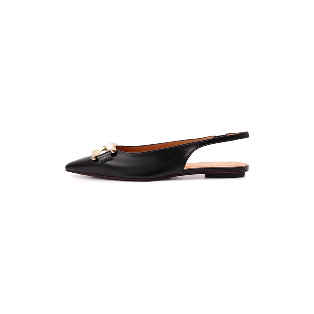 фото Кожаные балетки tod’s