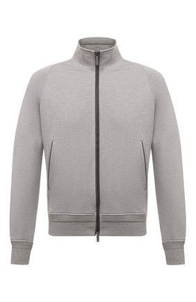 Мужской хлопковая толстовка ERMENEGILDO ZEGNA серого цвета по цене 139000 руб., арт. UZ590/815 | Фото 1 Мужской хлопковая толстовка ERMENEGILDO ZEGNA серого цвета, арт. UZ590/815 | Фото 1 (Длина (для топов): Стандартные; Рукава: Длинные; Материал внешний: Хлопок; Мужское Кросс-КТ: Толстовка-одежда; Стили: Спорт-шик)