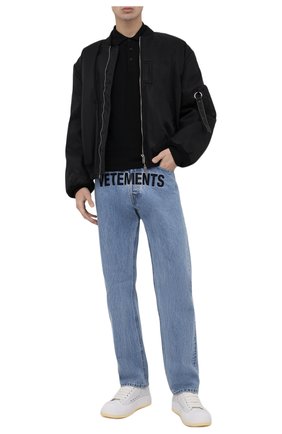 Мужское хлопковое поло EMPORIO ARMANI черного цвета по цене 24350 руб., арт. 3L1F8P/1JX5Z | Фото 2 Мужское хлопковое поло EMPORIO ARMANI черного цвета, арт. 3L1F8P/1JX5Z | Фото 2 (Рукава: Короткие; Материал внешний: Хлопок; Длина (для топов): Стандартные; Застежка: Пуговицы; Стили: Кэжуэл; Региональные ограничения белый список (Axapta Mercury): RU)