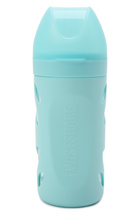 Детского стеклянная антиколиковая бутылка TWISTSHAKE голубого цвета по цене 2000 руб., арт. 78583 | Фото 1 Детского стеклянная антиколиковая бутылка TWISTSHAKE голубого цвета, арт. 78583 | Фото 1