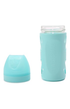 Детского стеклянная антиколиковая бутылка TWISTSHAKE голубого цвета по цене 2000 руб., арт. 78583 | Фото 5 Детского стеклянная антиколиковая бутылка TWISTSHAKE голубого цвета, арт. 78583 | Фото 5 (Кросс-КТ НВ: Бутылочки)