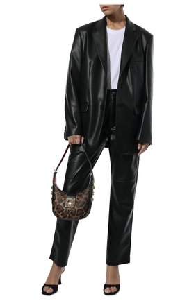 Женская сумка carasky mini CHRISTIAN LOUBOUTIN леопардового цвета, арт. 1225184/CARASKY MINI | Фото 3 (Сумки-технические: Сумки через плечо; Материал: Натуральная кожа; Размер: mini)