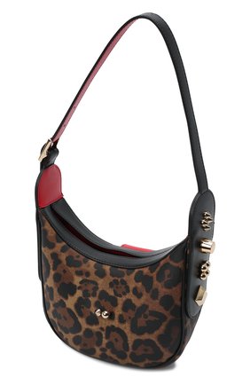 Женская сумка carasky mini CHRISTIAN LOUBOUTIN леопардового цвета по цене 188000 руб., арт. 1225184/CARASKY MINI | Фото 5 Женская сумка carasky mini CHRISTIAN LOUBOUTIN леопардового цвета, арт. 1225184/CARASKY MINI | Фото 5 (Сумки-технические: Сумки через плечо; Материал: Натуральная кожа; Размер: mini)