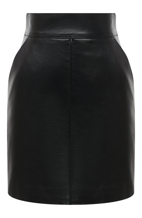 Женская кожаная юбка DOLCE & GABBANA черного цвета по цене 103500 руб., арт. F4CBQL/HUL0J | Фото 1 Женская кожаная юбка DOLCE & GABBANA черного цвета, арт. F4CBQL/HUL0J | Фото 1 (Материал внешний: Натуральная кожа; Длина Ж (юбки, платья, шорты): Мини; Материал подклада: Синтетический материал; Женское Кросс-КТ: Юбка-одежда; Стили: Гранж)