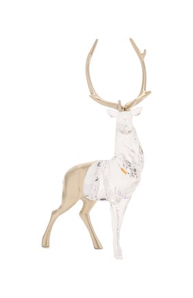 Скульптура олень holiday magic SWAROVSKI золотого цвета по цене 11490 руб., арт. 5597053 | Фото 1 Скульптура олень holiday magic SWAROVSKI золотого цвета, арт. 5597053 | Фото 1