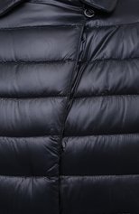 Женская пуховая куртка HERNO темно-синего цвета, арт. PI1397D/12017 | Фото 5 (Кросс-КТ: Куртка; Рукава: Длинные; Длина (верхняя одежда): До середины бедра; Материал внешний: Синтетический материал; Стили: Спорт-шик; Материал подклада: Синтетический материал; 1-2-бортные: Однобортные; Материал утеплителя: Пух и перо)