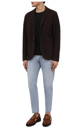 Мужские кожаные лоферы stud sign VALENTINO коричневого цвета по цене 95700 руб., арт. XY2S0F09/ELI | Фото 2 Мужские кожаные лоферы stud sign VALENTINO коричневого цвета, арт. XY2S0F09/ELI | Фото 2 (Материал внешний: Кожа; Материал внутренний: Натуральная кожа; Стили: Кэжуэл; Длина стельки: 25,6, 26,3, 26,6, 27,0, 27,3, 27,6, 28,0, 28,3, 29,0)