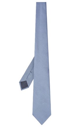 Мужской шелковый галстук ERMENEGILDO ZEGNA голубого цвета, арт. Z3D00T/1UM | Фото 3 (Принт: С принтом; Материал: Текстиль, Шелк)