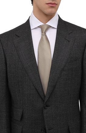 Мужской шелковый галстук ERMENEGILDO ZEGNA желтого цвета по цене 24650 руб., арт. Z3D40T/100 | Фото 2 Мужской шелковый галстук ERMENEGILDO ZEGNA желтого цвета, арт. Z3D40T/100 | Фото 2 (Материал: Шелк, Текстиль; Принт: С принтом)
