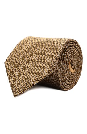 Мужской шелковый галстук ERMENEGILDO ZEGNA желтого цвета по цене 24650 руб., арт. Z3D42T/100 | Фото 1 Мужской шелковый галстук ERMENEGILDO ZEGNA желтого цвета, арт. Z3D42T/100 | Фото 1 (Материал: Текстиль, Шелк; Принт: С принтом)