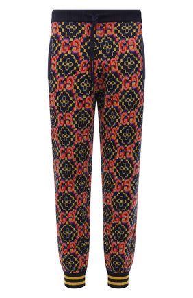 Мужские шерстяные джоггеры GUCCI разноцветного цвета по цене 146000 руб., арт. 675999/XKB4V | Фото 1 Мужские шерстяные джоггеры GUCCI разноцветного цвета, арт. 675999/XKB4V | Фото 1 (Материал внешний: Шерсть; Длина (брюки, джинсы): Стандартные; Мужское Кросс-КТ: Брюки-трикотаж; Силуэт М (брюки): Джоггеры; Стили: Спорт-шик; Региональные ограничения белый список (Axapta Mercury): RU)
