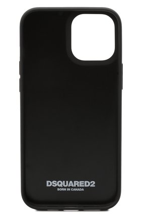 Чехол для iphone 12 pro max DSQUARED2 черного цвета, арт. ITM0125 35804589 | Фото 2 (Материал: Пластик)