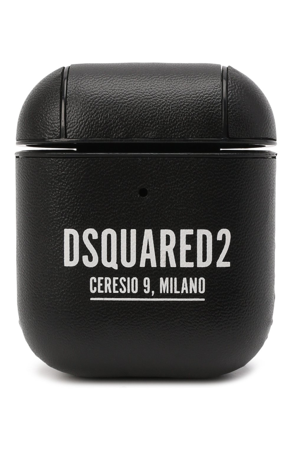 Чехол для airpods DSQUARED2 черного цвета, арт. ITM0096 35005006 | Фото 1 (Материал: Экокожа)