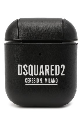 Чехол для airpods DSQUARED2 черного цвета по цене 10800 руб., арт. ITM0096 35005006 | Фото 1 Чехол для airpods DSQUARED2 черного цвета, арт. ITM0096 35005006 | Фото 1 (Материал: Экокожа)