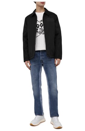 Мужские кожаные кроссовки HOGAN белого цвета по цене 47900 руб., арт. HXM5630EC00064 | Фото 2 Мужские кожаные кроссовки HOGAN белого цвета, арт. HXM5630EC00064 | Фото 2 (Материал внутренний: Текстиль, Натуральная кожа; Подошва: Массивная; Материал внешний: Кожа; Стили: Спорт; Материал утеплителя: Без утеплителя; Длина стельки: 29,66, 30,08, 30,5, 31,35, 26,69, 27,12, 27,54, 27,96, 28,39, 28,81, 29,23)