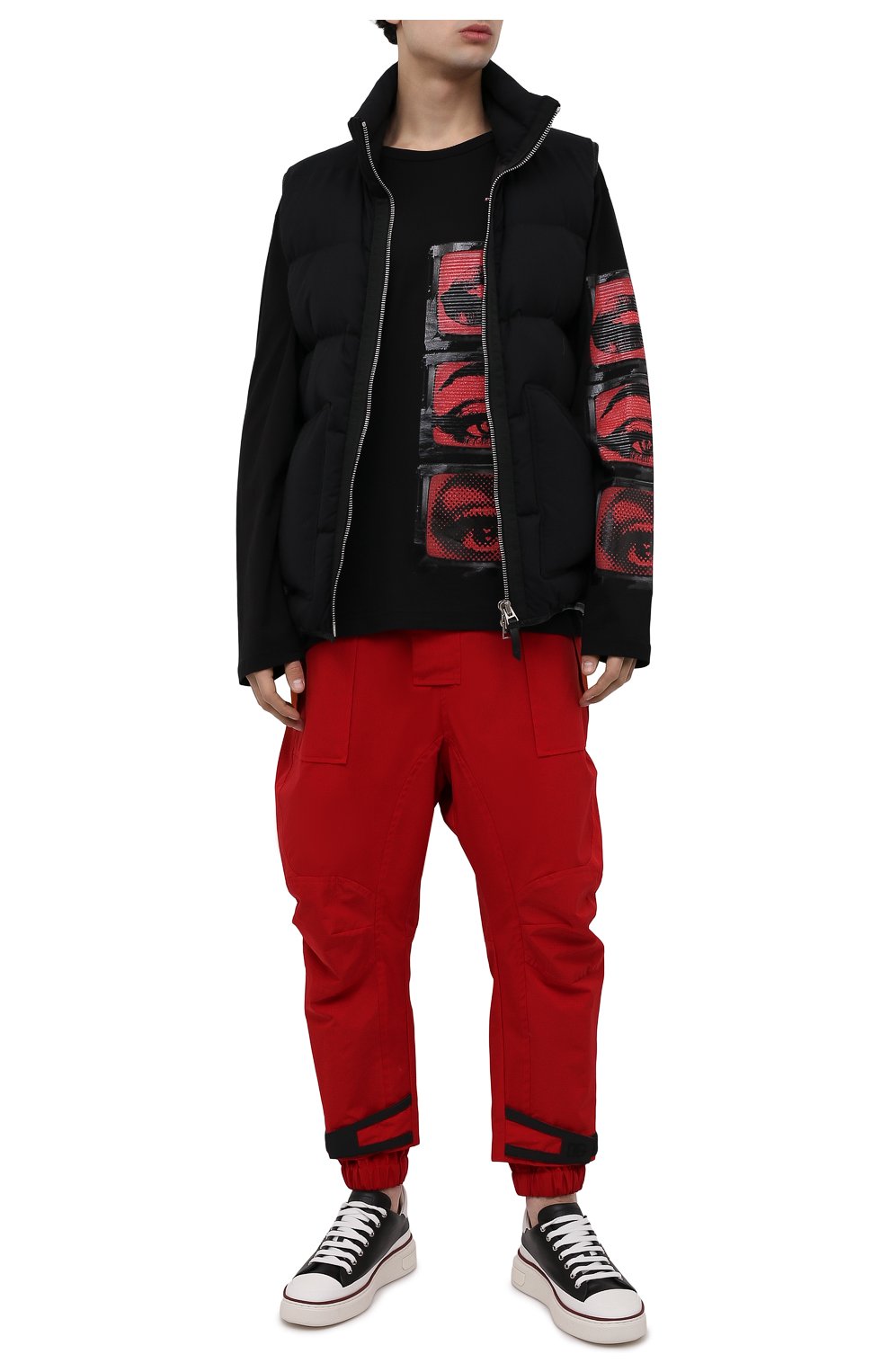 Хлопковый лонгслив Dolce & Gabbana  G8NV8T/FU7EQ Фото 2