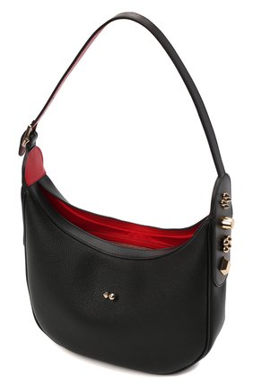 Женская сумка carasky small CHRISTIAN LOUBOUTIN черного цвета по цене 212000 руб., арт. 1225185/CARASKY SMALL | Фото 5 Женская сумка carasky small CHRISTIAN LOUBOUTIN черного цвета, арт. 1225185/CARASKY SMALL | Фото 5 (Сумки-технические: Сумки top-handle; Материал: Натуральная кожа; Размер: small)