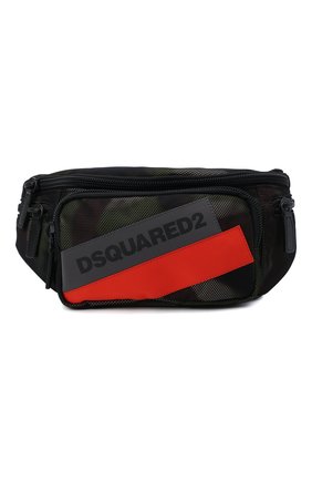 Мужская текстильная поясная сумка DSQUARED2 хаки цвета по цене 37400 руб., арт. BBM0047 11704956 | Фото 1 Мужская текстильная поясная сумка DSQUARED2 хаки цвета, арт. BBM0047 11704956 | Фото 1 (Размер: large; Материал: Текстиль)