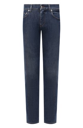 Мужские джинсы DOLCE & GABBANA темно-синего цвета по цене 67650 руб., арт. GY07LD/G8ET3 | Фото 1