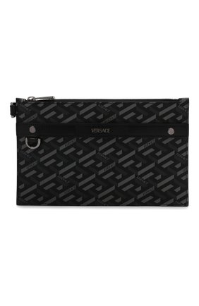 Мужской футляр для документов VERSACE темно-серого цвета по цене 49950 руб., арт. 1002926/1A01444 | Фото 1 Мужской футляр для документов VERSACE темно-серого цвета, арт. 1002926/1A01444 | Фото 1 (Материал: Пластик; Кросс-КТ: футляры для документов)