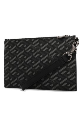 Мужской футляр для документов VERSACE темно-серого цвета по цене 49950 руб., арт. 1002926/1A01444 | Фото 2 Мужской футляр для документов VERSACE темно-серого цвета, арт. 1002926/1A01444 | Фото 2 (Материал: Пластик; Кросс-КТ: футляры для документов)