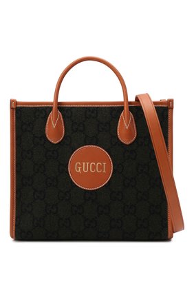 Мужская текстильная сумка-тоут GUCCI темно-зеленого цвета по цене 181000 руб., арт. 681349/2K3ET | Фото 7 Мужская текстильная сумка-тоут GUCCI темно-зеленого цвета, арт. 681349/2K3ET | Фото 7 (Размер: medium; Материал: Текстиль)