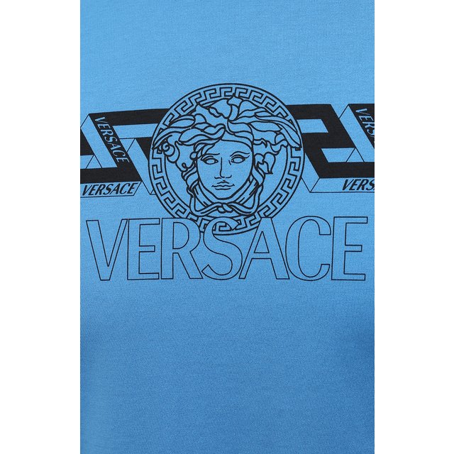 фото Хлопковая футболка versace