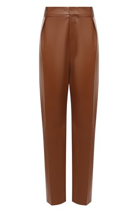 Женские кожаные брюки RALPH LAUREN коричневого цвета по цене 250500 руб., арт. 290865067 | Фото 1
