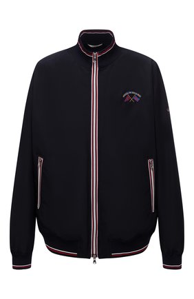 Мужской бомбер PAUL&SHARK темно-синего цвета по цене 58000 руб., арт. 22412035/GD8/3XL-6XL | Фото 1 Мужской бомбер PAUL&SHARK темно-синего цвета, арт. 22412035/GD8/3XL-6XL | Фото 1 (Длина (верхняя одежда): Короткие; Рукава: Длинные; Материал подклада: Синтетический материал; Материал внешний: Синтетический материал; Кросс-КТ: Куртка; Стили: Кэжуэл; Принт: Без принта)