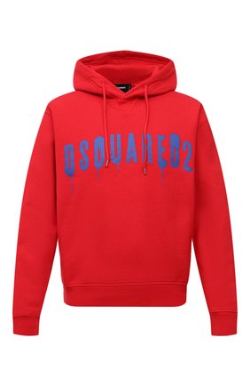 Мужской хлопковое худи DSQUARED2 красного цвета по цене 47550 руб., арт. S74GU0595/S25516 | Фото 1 Мужской хлопковое худи DSQUARED2 красного цвета, арт. S74GU0595/S25516 | Фото 1 (Материал внешний: Хлопок; Длина (для топов): Стандартные; Рукава: Длинные; Мужское Кросс-КТ: Худи-одежда; Принт: С принтом; Стили: Гранж)